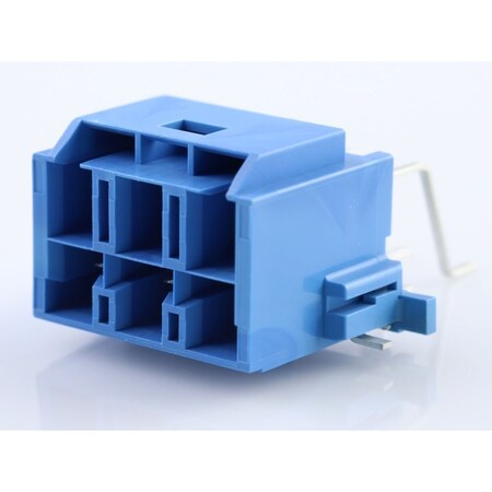 Molex Cp-6.5 Header, 6.50Mm Pitch, Dual Row, Right-Angle, Polarized, Surface Mount 2035552026